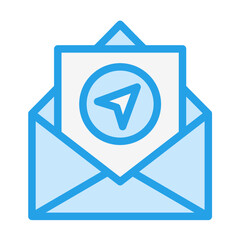 Send Mail Vector Icon Design Illustration