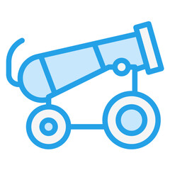 Cannon Vector Icon Design Illustration