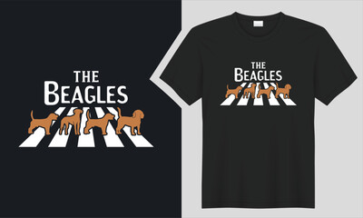 the beagles T-shirt Design. 