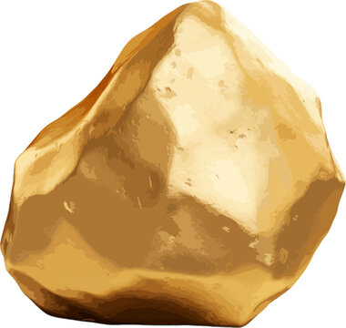 Gold Stone Clip Art