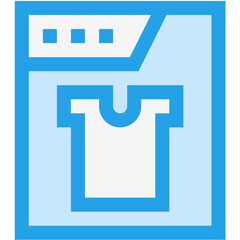 Cleaning service website Vector Icon Design Illustration