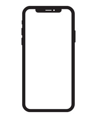 a phone in a transparent background in vector format