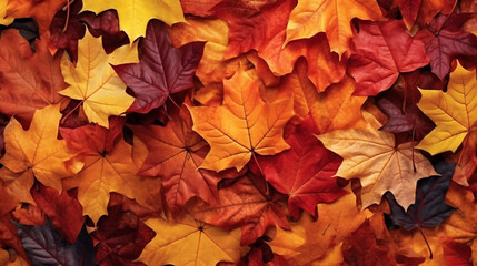 The spellbinding colors of autumn leaves, whether they're nestled in a park or not..
