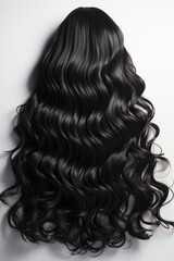 Fototapeta premium Schwarze Haare