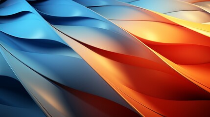 Obraz premium Vibrant hues dance across a digital canvas, capturing the eye with a image of abstract colorfulness in a wild display of art