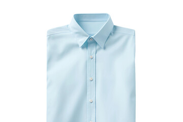 Sky Blue Shirt Style on a transparent background.
