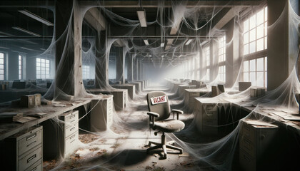 The Silence of Productivity: Long-Term Absence in Dust-Covered Office