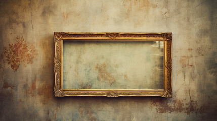 Uma moldura na parede 