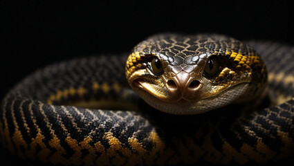 Majestic Snake Portrait