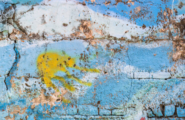 Grunge wall texture. High resolution vintage background..