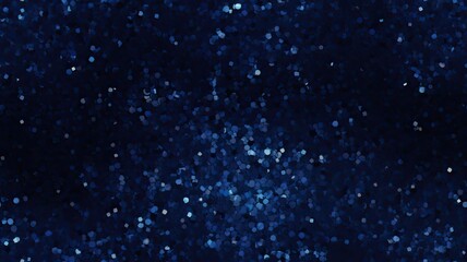 Obraz premium an abstract monochromatic glitter background in a deep midnight hue. The shimmering texture of the glitter adds a touch of elegance to this rich and vibrant background.
