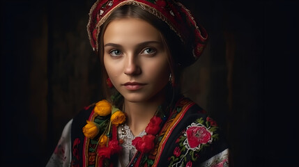 portrait of Ukrainian woman