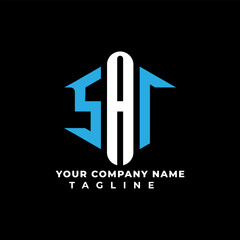 SAI letter logo creative design with vector graphic Vector
