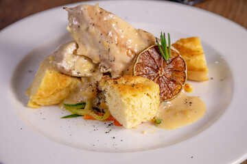 Colombian food, fish, meats, soups, variety of desserts, colors and flavors, entries. 