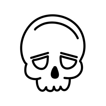 skull heads cartoon