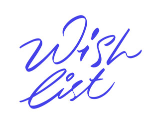 wish list