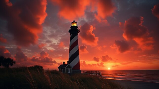  St. Augustine Lighthouse in the USA