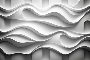 Abstract background with white wavy lines
