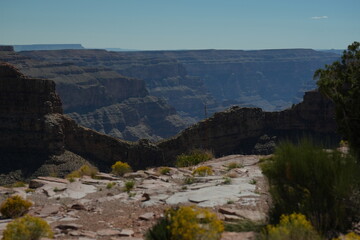 Grand Canyon wide shot daylight