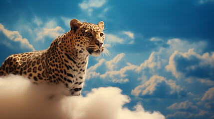 leopardo no céu 