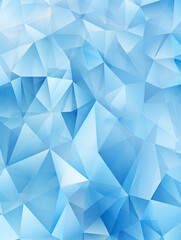Blue triangle mosaic abstract background design