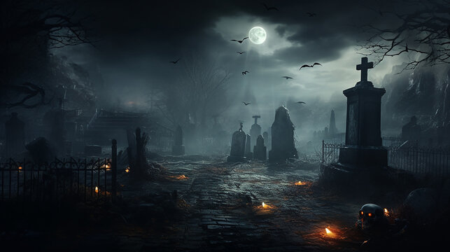 cemit&eacute;rio maldito macabro 