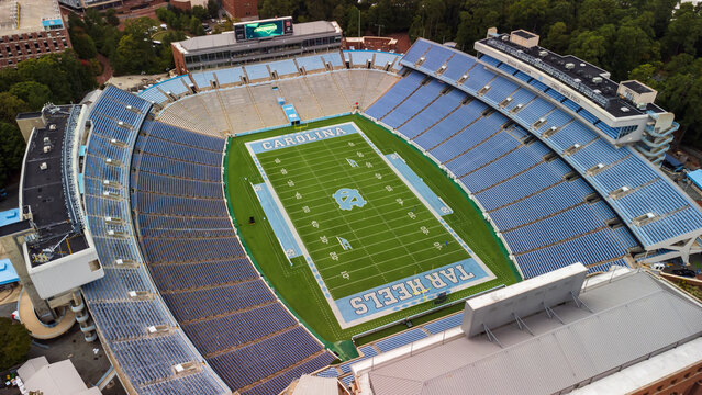 Kenan Stadium, home of the University of North Carolina Tar Heels football team.