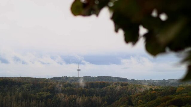 the german bergisches land countryscape video