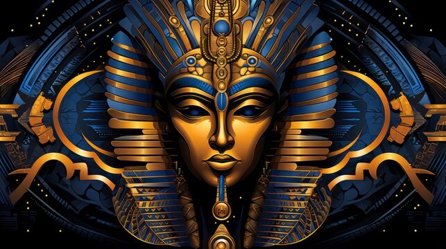 Osiris - The egyptian god of the afterlife the underworld
