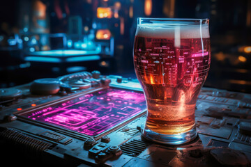 cyberpunk beer
