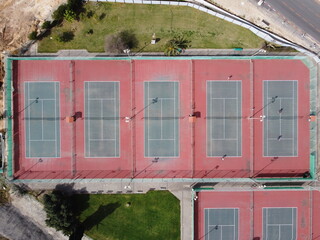 Tennis courts