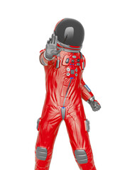 master astronaut is saying to stop there