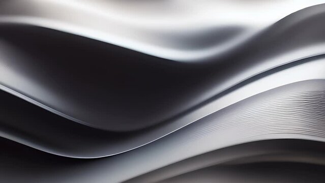 Closeup of rippled palladium With a wavy and undulating surface, this texture has a fluid and dynamic look that adds dimension to the metal.