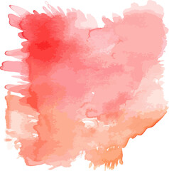 Watercolor blob clip art