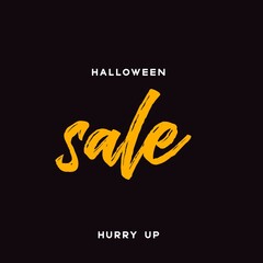 Halloween day sale background