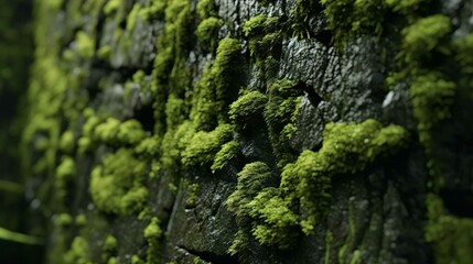 a close up of some moss