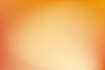 abstract banner gradient background with dynamic curve vector illustration. Orange color backdrop.