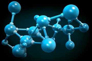 Hydrogen molecules. Generative AI