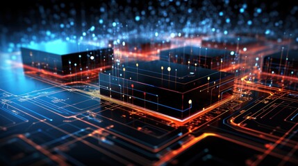 Particle presentation of information flow in IT Technology