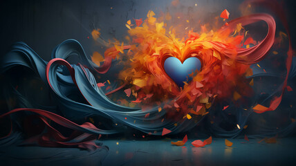  LOVE illustration concept