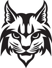 Bobcat Vector Design A Feral Cat with a Wild Spirit Bobcat Vector A Wild Predator Animal
