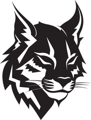 Bobcat Vector A Wild Predator Animal Bobcat Vector Design A Feral Cat with a Wild Heart