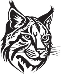 Vector Bobcat Design A Wild Predator Animal Bobcat Wild Predator Animal Vector Design A Fierce and Beautiful Creature