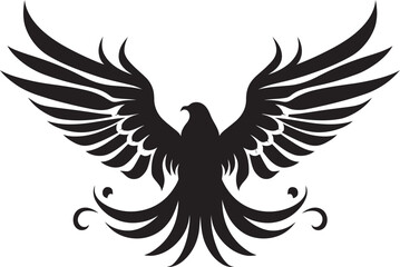 Black Dove Vector Logo with Text and Abstract Background A Unique and Creative Design Black Dove Vector Logo with Text and Geometric Background A Sharp and Modern Design