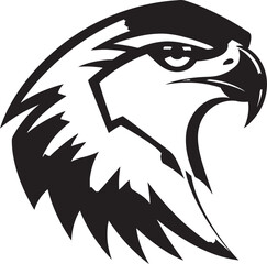 Black Falcon A Vector Logo Design for the Business Thats Soaring Above the Rest Black Falcon A Vector Logo Design for the Business Thats Always on the Go