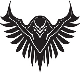 Black Falcon A Vector Logo Design for the Business Thats Bold, Bold, Bold Black Falcon A Vector Logo Design for the Business Thats Got Style
