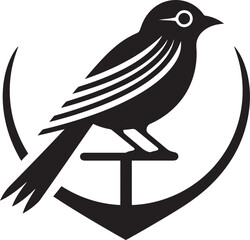 Black Finch A Vector Logo Design for a Business Thats Always Aiming for the Top Black Finch A Vector Logo Design for a Brand Thats Always Soaring to New Heights