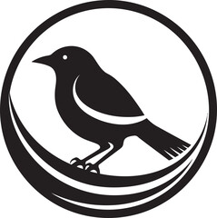 Black Finch A Vector Logo Design for a Brand Thats Always Soaring to New Heights Black Finch A Vector Logo Design for the Business Thats Ready to Strike