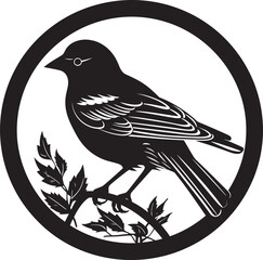 Black Finch A Vector Logo Design for the Business Thats Always Pushing the Limits Black Finch A Vector Logo Design for the Business Thats Always One Step Ahead