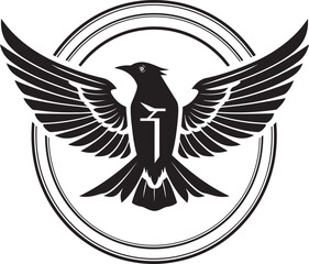 Black Finch A Vector Logo Design for a Brand Thats Bold and Beautiful Black Finch A Vector Logo Design for a Business Thats One of a Kind